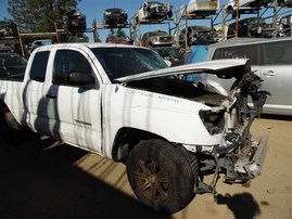 2009 Toyota Tacoma White Extended Cab 2.7L MT 2WD #Z23447
